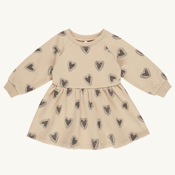 NWT - Rylee + Cru hearts Raglan dress - Picture 1 of 1